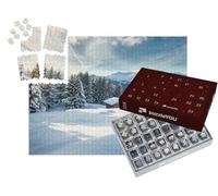 puzzleYOU : Calendrier de l'Avent | « Refuge de Montagne au Pays des Merveilles Hivernales »