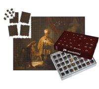 puzzleYOU : Calendrier de l'Avent | « Rembrandt - Daniel et Cyrus Devant l'idole Bel »