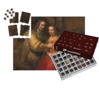 puzzleYOU : Calendrier de l'Avent | « Rembrandt - Isaac et Rébecca »