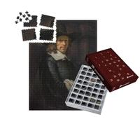 puzzleYOU : Calendrier de l'Avent | « Rembrandt - Portrait d'un Gentleman avec Un Grand Chapeau et des Gants »