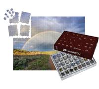 puzzleYOU : Calendrier de l'Avent | « Route Arc-en-Ciel après Une Pluie d'orage »