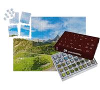 puzzleYOU : Calendrier de l'Avent | « Route de Montagne au Cirque de Troumouse, Parc National des Pyrénées, France »