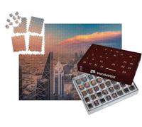 puzzleYOU : Calendrier de l'Avent | « Royaume d'Arabie Saoudite avec la Ville de Riyad Le Soir »