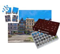 puzzleYOU : Calendrier de l'Avent | « Rue avec Maisons à colombages à Rouen, Normandie, France »
