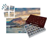 puzzleYOU : Calendrier de l'Avent | « Ruelle de Castelsardo, Sardaigne, Italie »