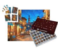puzzleYOU : Calendrier de l'Avent | « Ruelles à la lumière du Soir »
