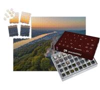 puzzleYOU : Calendrier de l'Avent | « Ruines du château médiéval de Drachenfels dans la vallée du Rhin près de Bonn »