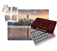 puzzleYOU : Calendrier de l'Avent | « Sanctuaire du lac de Bled, Slovénie, Europe »