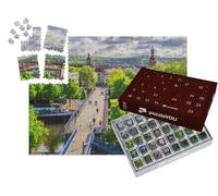 puzzleYOU : Calendrier de l'Avent | « Sarrebruck : Vieux Pont et Vieille Ville, Sarre, Allemagne »