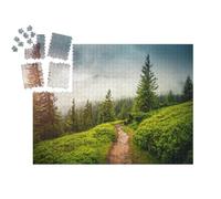puzzleYOU : Calendrier de l'Avent | « Sentier dans Le Brouillard de conifères »
