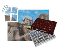 puzzleYOU : Calendrier de l'Avent | « Sentier des Douaniers sur la Côte de Granit Rose Entre Perros-Guirec et Ploumanac'h »
