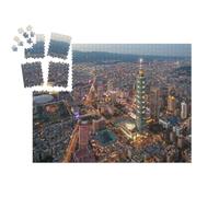 puzzleYOU : Calendrier de l'Avent | « Skyline du centre-ville de Taipei, Taïwan »