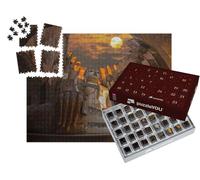 puzzleYOU : Calendrier de l'Avent | « Statue de Bouddha, Wat Si Chum dans Le Parc Historique de Sukhothai, Thaïlande »