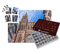 puzzleYOU : Calendrier de l'Avent | « Strasbourg, France. La cathédrale Notre-Dame de Strasbourg. »