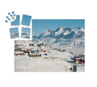 puzzleYOU : Calendrier de l'Avent | « Tasiilaq à l'heure d'hiver, Groenland »
