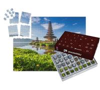 puzzleYOU : Calendrier de l'Avent | « Temple de Beratan-Tempel, île de Bali, Indonésie »