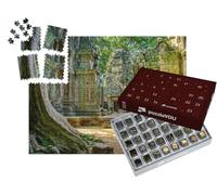 puzzleYOU : Calendrier de l'Avent | « Temple de Ta Prohm, Partie d'Angkor Wat, Cambodge »