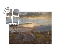 puzzleYOU : Calendrier de l'Avent | « Tente après la Pluie sur Le Kilimandjaro »