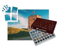 puzzleYOU : Calendrier de l'Avent | « Tour de Gediminas à Vilnius en été, Lituanie »