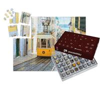 puzzleYOU : Calendrier de l'Avent | « Tramway sur Une Colline dans la Ville de Lisbonne, Portugal »