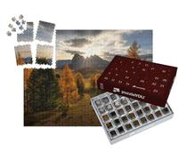 puzzleYOU : Calendrier de l'Avent | « Un Beau Matin d'automne dans Les Dolomites »