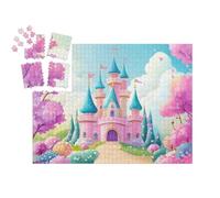 puzzleYOU : Calendrier de l'Avent | « Un château de Princesse Rose au Pays des Contes de fées Magiques »