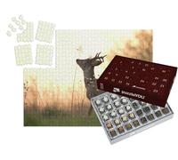 puzzleYOU : Calendrier de l'Avent | « Un Chevreuil Profite du Calme matinal »