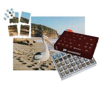 puzzleYOU : Calendrier de l'Avent | « Un pélican sur la Plage »