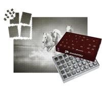 puzzleYOU : Calendrier de l'Avent | « Un Troupeau de Chevaux Blancs »