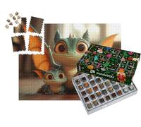 puzzleYOU : Calendrier de l'Avent | « Une Petite Famille de Dragons »
