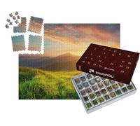 puzzleYOU : Calendrier de l'Avent | « Vallée de Montagne au Lever du Soleil »