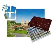 puzzleYOU : Calendrier de l'Avent | « Vieille Ville d'Avignon derrière Les remparts de la Ville en Provence, France »