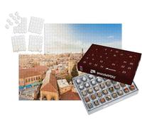 puzzleYOU : Calendrier de l'Avent | « Vieille Ville de Jérusalem Vue du Ciel »