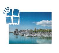 puzzleYOU : Calendrier de l'Avent | « Vieux Port de La Rochelle, Nouvelle Aquitaine, France. journée ensoleillée »