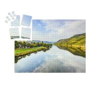 puzzleYOU : Calendrier de l'Avent | « Vignobles sur Les collines des rives romantiques de la Moselle »