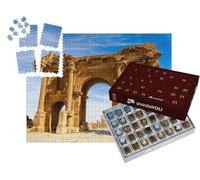puzzleYOU : Calendrier de l'Avent | « Ville en ruines de Timgad dans Les Montagnes des Aurès en Algérie »