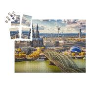 puzzleYOU : Calendrier de l'Avent | « Vue aérienne de Cologne, Allemagne »