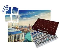 puzzleYOU : Calendrier de l'Avent | « Vue aérienne de l'Alexanderplatz et de la Spree, Berlin, Allemagne »