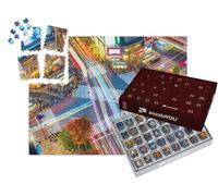 puzzleYOU : Calendrier de l'Avent | « Vue aérienne du Carrefour Unique de Shibuya, Tokyo, Japon »