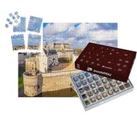 puzzleYOU : Calendrier de l'Avent | « Vue aérienne du château de Nantes en France »