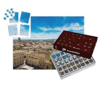 puzzleYOU : Calendrier de l'Avent | « Vue aérienne panoramique d'Avignon par Une Belle journée d'été, France »