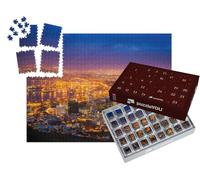 puzzleYOU : Calendrier de l'Avent | « Vue de Cape Town au Petit Matin, Afrique du Sud »