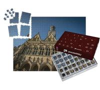 puzzleYOU : Calendrier de l'Avent | « Vue de la mairie de Saint-Quentin dans Le Nord de la France »