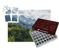 puzzleYOU : Calendrier de l'Avent | « Vue des Pyrénées françaises »