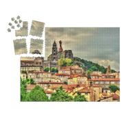 puzzleYOU : Calendrier de l'Avent | « Vue du PUY-en-Velay, Une Ville de Haute-Loire, France »