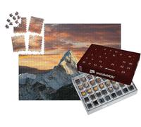 puzzleYOU : Calendrier de l'Avent | « Vue du Soir sur Le Mont AMA Dablam, région de l'Everest, Népal »