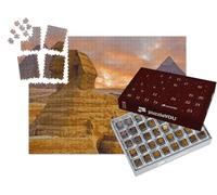 puzzleYOU : Calendrier de l'Avent | « Vue du Sphinx dans Le Sahara, Égypte »