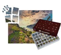 puzzleYOU : Calendrier de l'Avent | « Vue d'une Petite île, Calme au Bord de la Méditerranée »