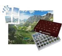 puzzleYOU : Calendrier de l'Avent | « Vue étonnante sur Les Lacs de Montagne dans Les Alpes albanaises »