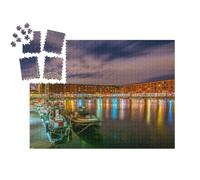 puzzleYOU : Calendrier de l'Avent | « Vue Nocturne de l'Albert Dock, Liverpool, Angleterre »